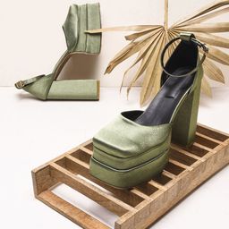 Try Me Party Block Pumps Heel Sandal-14