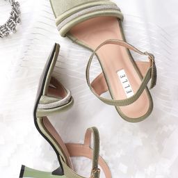 ELLE Women Embellished Stiletto Heels-33