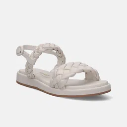 BAGATT Ravenna Braided Open Toe Flats With Backstrap-image-66