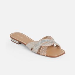 ALDO Embellished Open Toe Flats-image-57