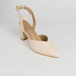 PURPLEHUNT Women Block Heeled Mules-44