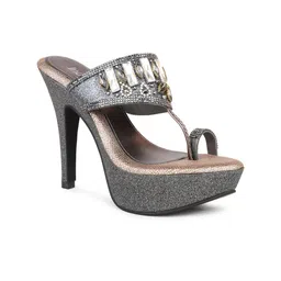 Inc 5 Embellished Open One Toe Party Stiletto Heels-image-97