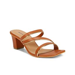 MOZAFIA Strappy Block Heels-11