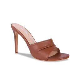 London Rag Women Tan PU Party Stiletto Sandals-13