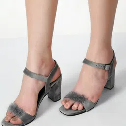 stylzrepublic Girls Open Toe Block Heels-54
