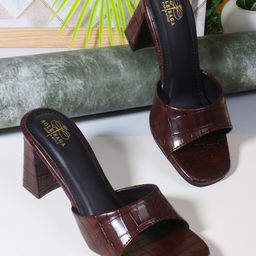 Sole Saga Open Toe Block Heels-9