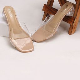 STARTOES Embellished Block Sandals-image-80