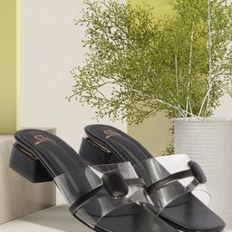 Carlton London Round Toe Block Heels-40