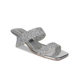 Metro Western - Embellished Square Toe Block Heels-18