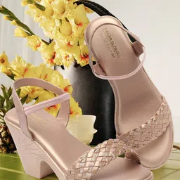 madam glorious Embellished Platform Heels-47