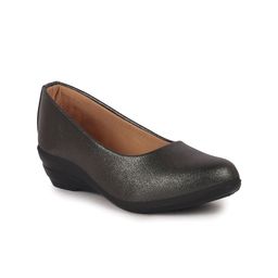 FAUSTO Textured PU Flatform Sandals-image-55
