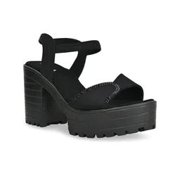 Rocia Embellished Backstraps Platform Heels-17