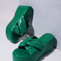 THE WHITE POLE Open Toe Platform Heels-37