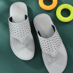 John Karsun Men Grey Comfort Sandals-picture-2