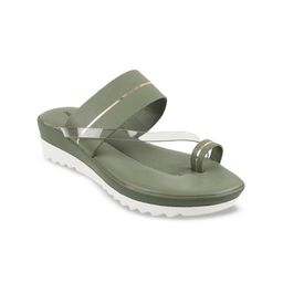 Mochi Textured One Toe Comfort Heels-16