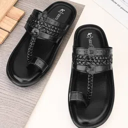 LEONCINO Men One Toe Comfort Sandals-picture-13