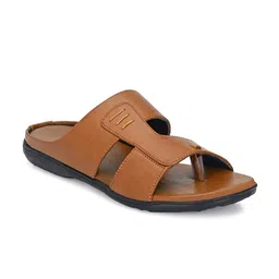 John Karsun Men Tan Comfort Sandals-image-93