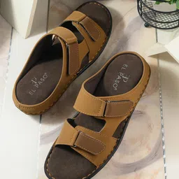El Paso Men Slip-On Comfort Sandals-image-7