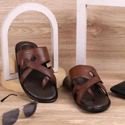 WALKWAY by Metro Men Leather Comfort Sandals-image-83