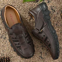 Mactree Men Brown Shoe Style Sandals-image-95