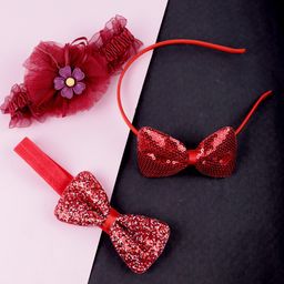 FIMBUL Girls Set Of 3 Headbands Hair Accessories-47