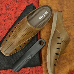 John Karsun Men Tan Brown Shoe-Style Sandals-picture-12