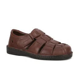 Hush Puppies Men Leather Shoe-Style Sandals-image-69