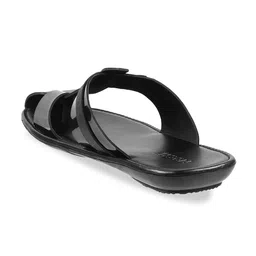 Mochi Men Open One Toe Comfort Sandals With Buckle Detail image 3