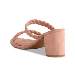 ERIDANI Open Toe Block Heels image 2