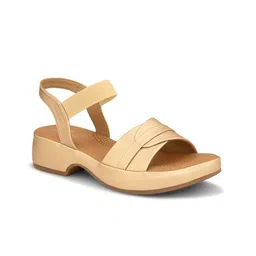 pelle albero Open Toe Block Sandals image 2