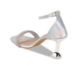ELLE  Block Heels With Ankle Loop image 4