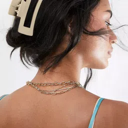 Krelin Women Set Of 4 Rectangular Shape Large Claw Clips image 3
