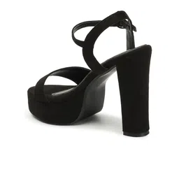 ELLE Open Toe Block Heels image 2