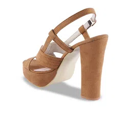 THE WHITE POLE Textured Platform Heels image 4