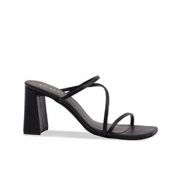 ERIDANI Open Toe Block Heels image 5