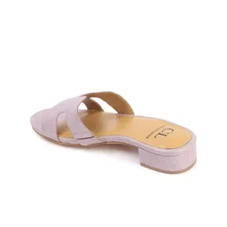 Carlton London Textured Open Toe Block Heels image 4
