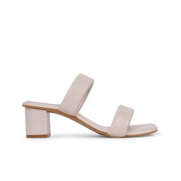 ICONICS Cream-Coloured Block Heels image 4
