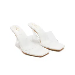 STYLZINDIA Open Toe Block Heels image 4