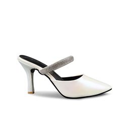 JM Looks Pointed Toe Block Sandals image 4