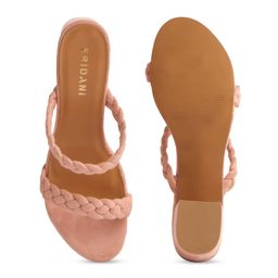 ERIDANI Open Toe Block Heels image 4