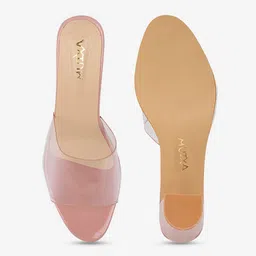 AXIUM Open Toe Block Heels image 3