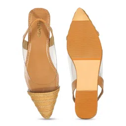 Chere Pointed Toe Mules With Backstrap image 4