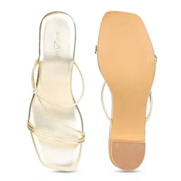 Shezone Textured Block Heels image 3
