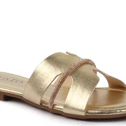 FAUSTO Open Toe Flats image 5