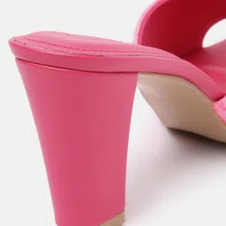 Lavie Textured Block Heels image 5