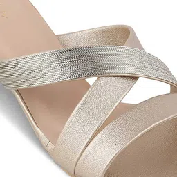 Tresmode LEON Textured Open Toe Block Heels image 3