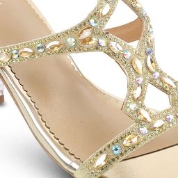 Mochi Embellished Open Toe Block Heels image 5