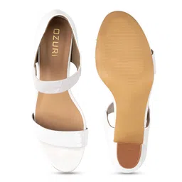Ozuri Open Toe Backstrap Block heels image 2