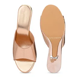 CLOG LONDON Textured Open Toe Kitten Heels image 3