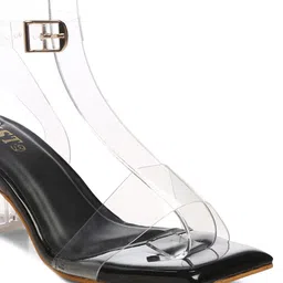 GNIST Open Toe Block Heels image 2
